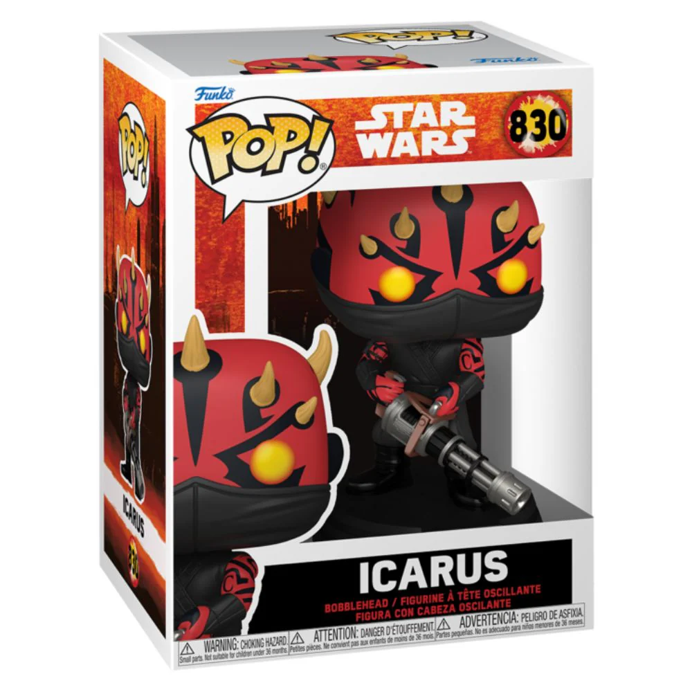 Star Wars: Maul Shadow Lord - Icarus Pop! Vinyl - Image 2