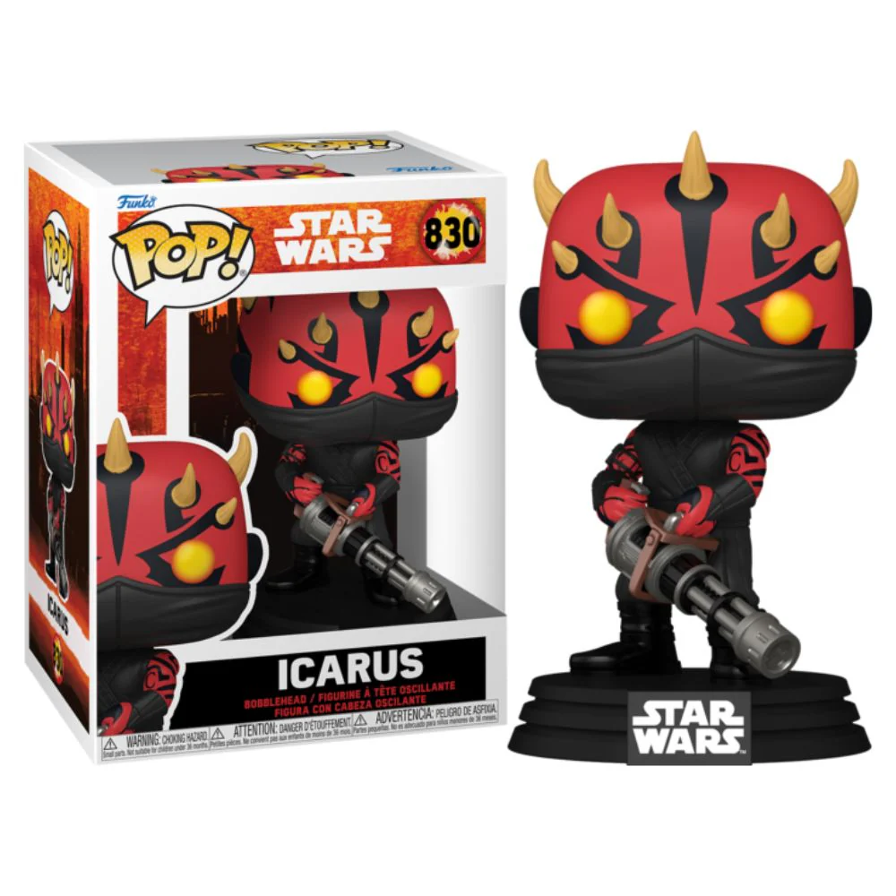 Star Wars: Maul Shadow Lord - Icarus Pop! Vinyl - Image 3