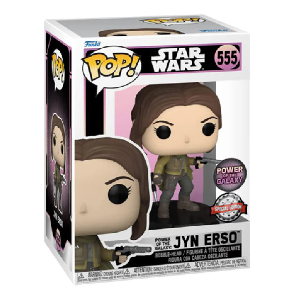 Star Wars - Power of the Galaxy Jyn Erso US Exclusive Pop! Vinyl - Image 2