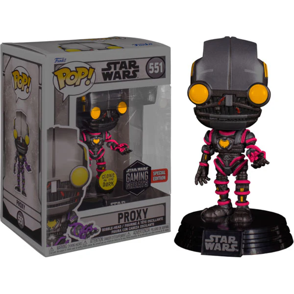 Star Wars - Proxy Glow US Exclusive Pop! Vinyl - Image 3