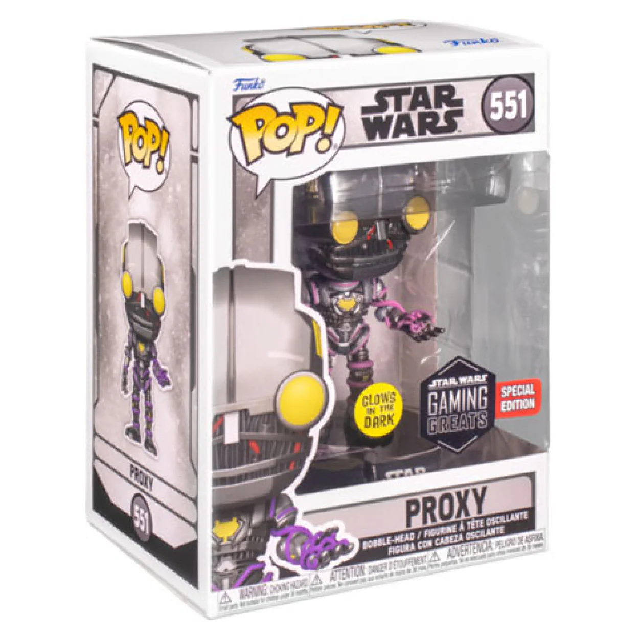 Star Wars - Proxy Glow US Exclusive Pop! Vinyl - Image 4
