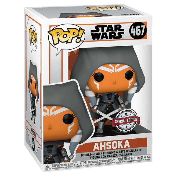Star Wars: The Mandalorian - Ahsoka (Hooded) US Exclusive Pop! Vinyl - Image 2