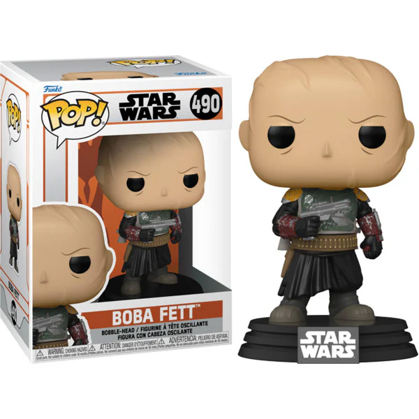 Star Wars: The Mandalorian - Boba Fett Unmasked US Exclusive Pop! Vinyl - Image 3