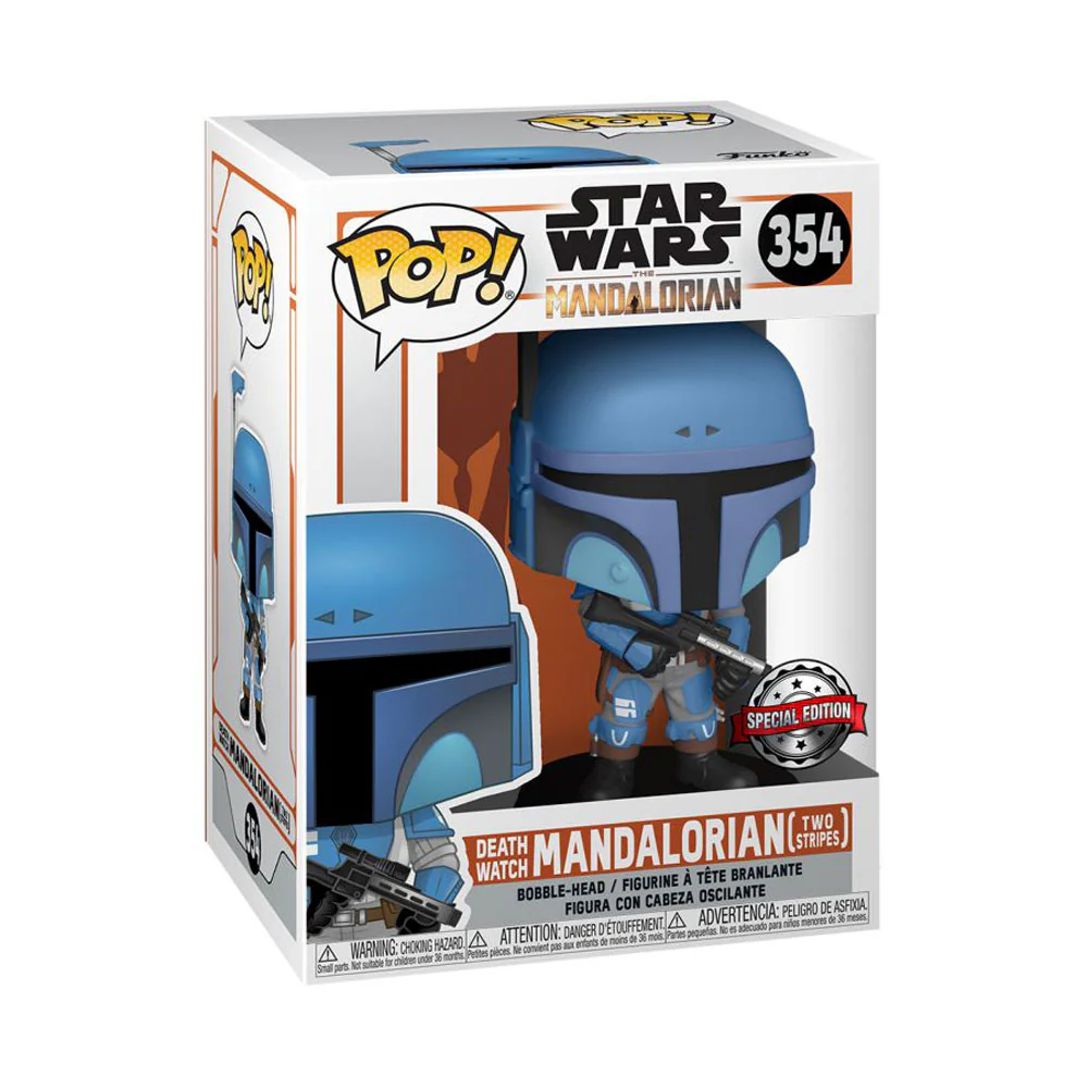 Star Wars: The Mandalorian - Death Watch Metallic US Exclusive Pop! Vinyl - Image 2