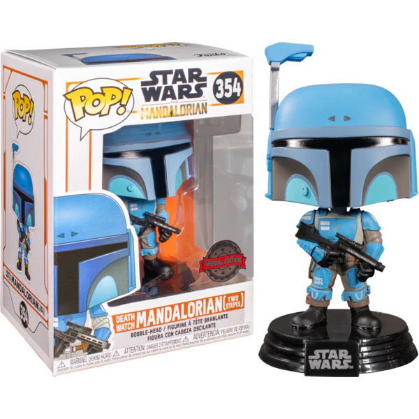 Star Wars: The Mandalorian - Death Watch Metallic US Exclusive Pop! Vinyl - Image 3