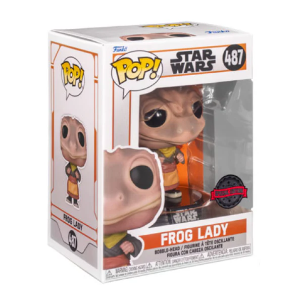 Star Wars: The Mandalorian - Frog Lady US Exclusive Pop! Vinyl - Image 2