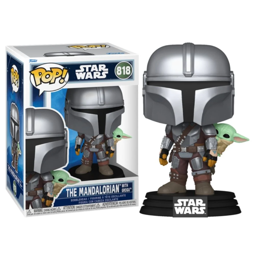Star Wars: The Mandalorian & Grogu (2026) - The Mandalorian with Grogu Pop! Vinyl - Image 3