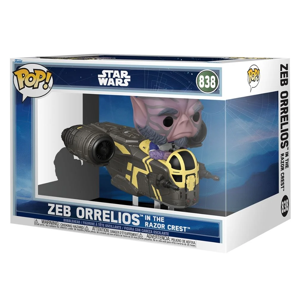 Star Wars: The Mandalorian & Grogu (2026) - Zeb Orrelios in the Razor Crest Deluxe Pop! Ride - Image 2