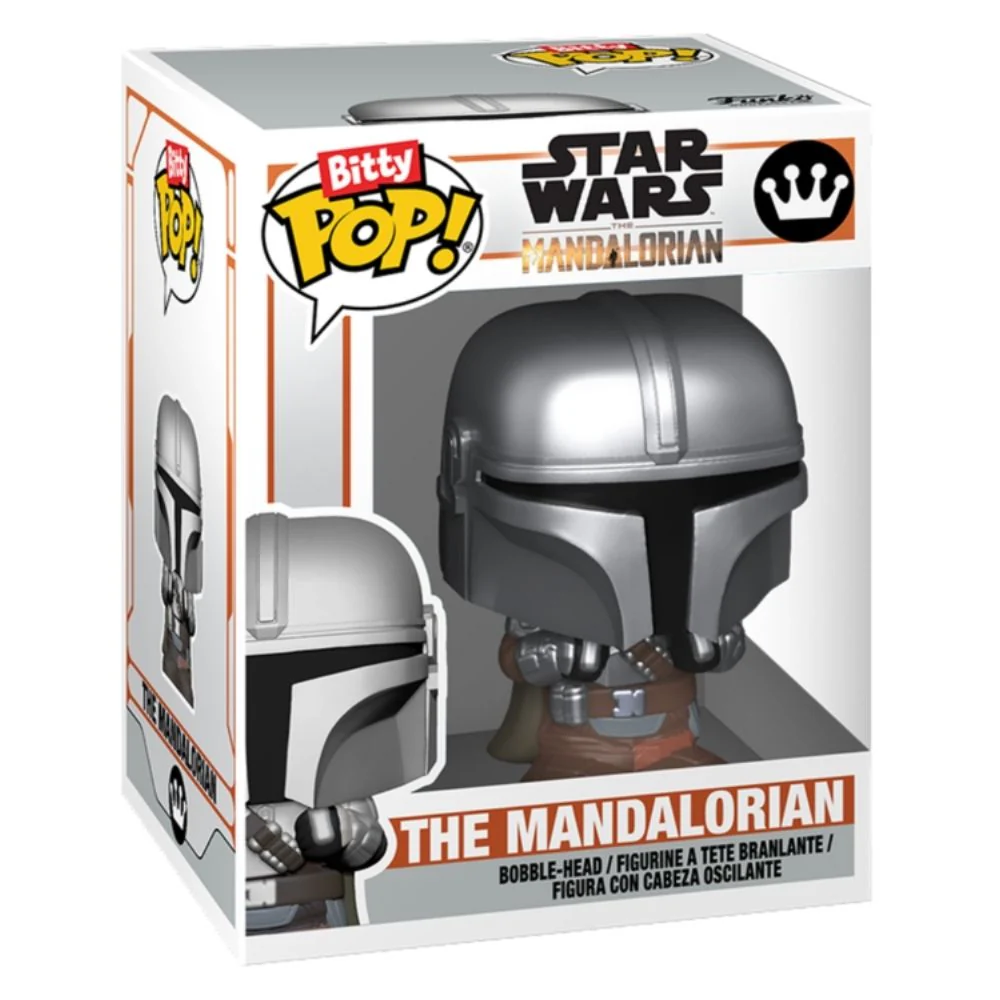 Star Wars - The Mandalorian in N1 Starfighter (with Grogu) Bitty Pop! Vinyl Ride - Image 2