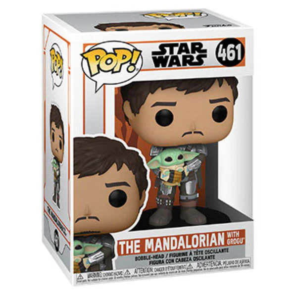 Star Wars: The Mandalorian - Mandalorian with The Child Pop! Vinyl - Image 2