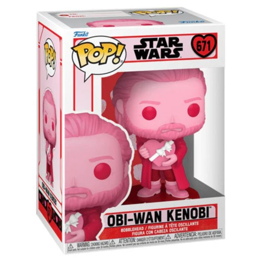 Star Wars: Valentines 2024 - Obi-Wan Kenobi Pop! Vinyl - Image 2