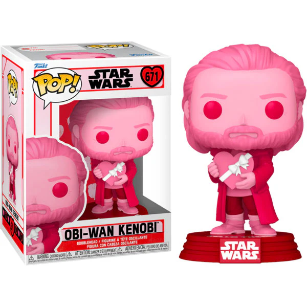 Star Wars: Valentines 2024 - Obi-Wan Kenobi Pop! Vinyl - Image 3