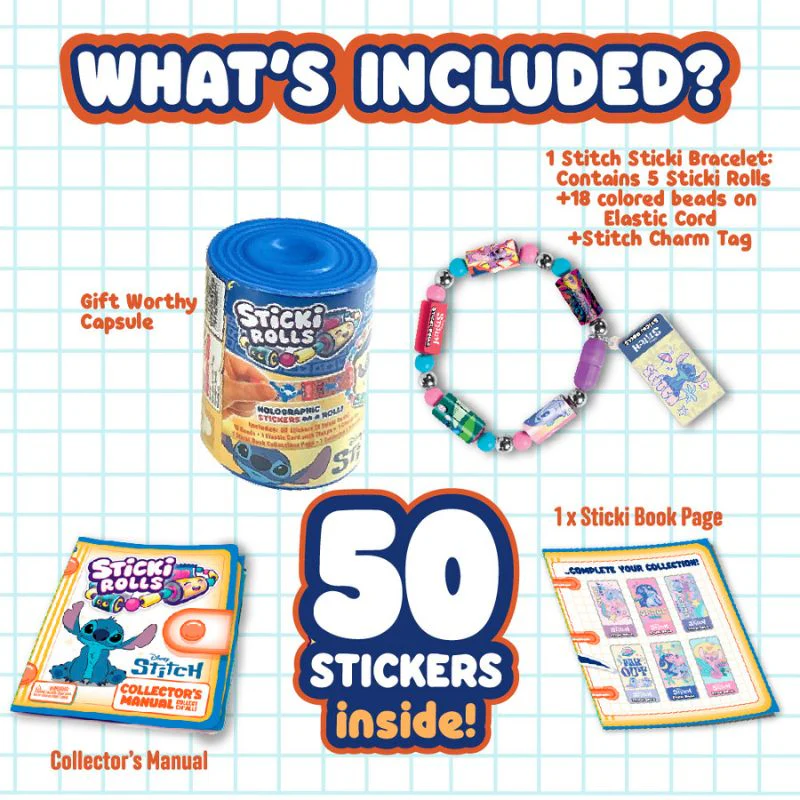 Sticki Rolls - STITCH Sticki Band Capsule (1 Unit) - Image 4