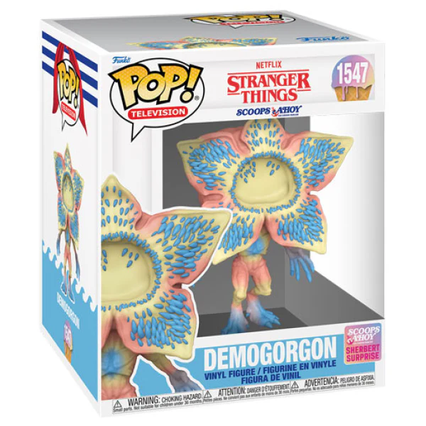 Stranger Things: Season 4 - Demogorgon (Scoops Ahoy) 6 Inch Pop! Vinyl - Image 2
