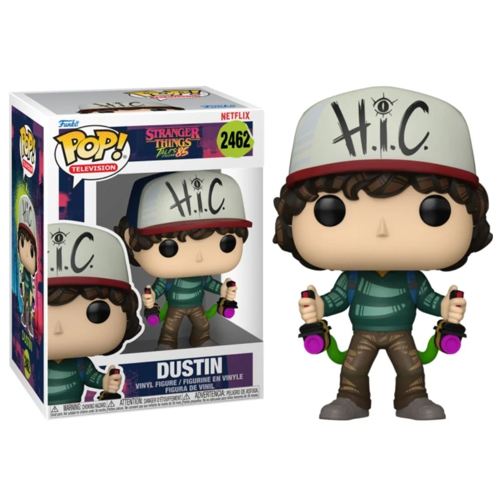 Stranger Things: Tales from '85 - Dustin Pop! Vinyl - Image 3