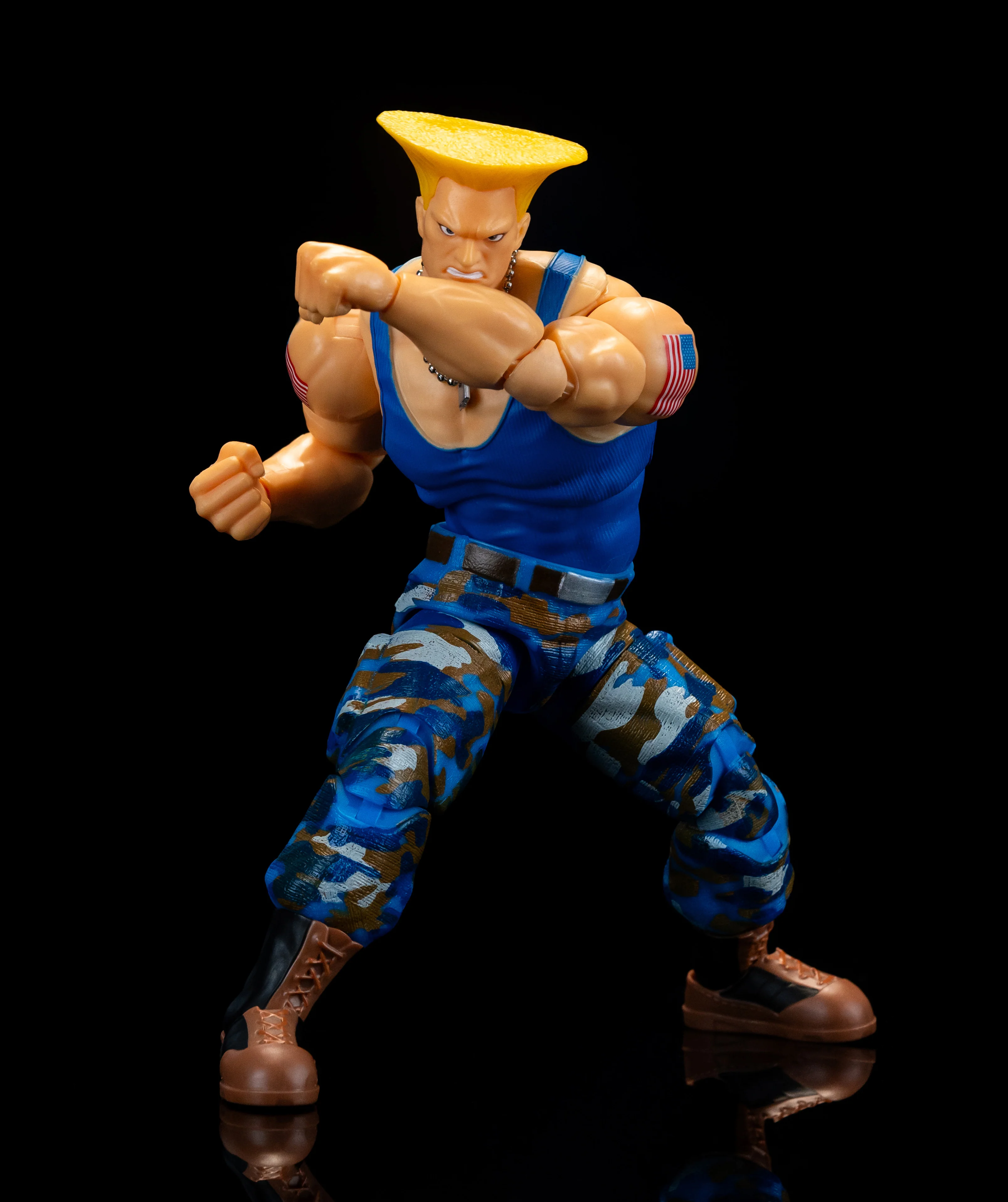 Street Fighter II - Guile (Player 2) 6 Inch Figure - Image 3