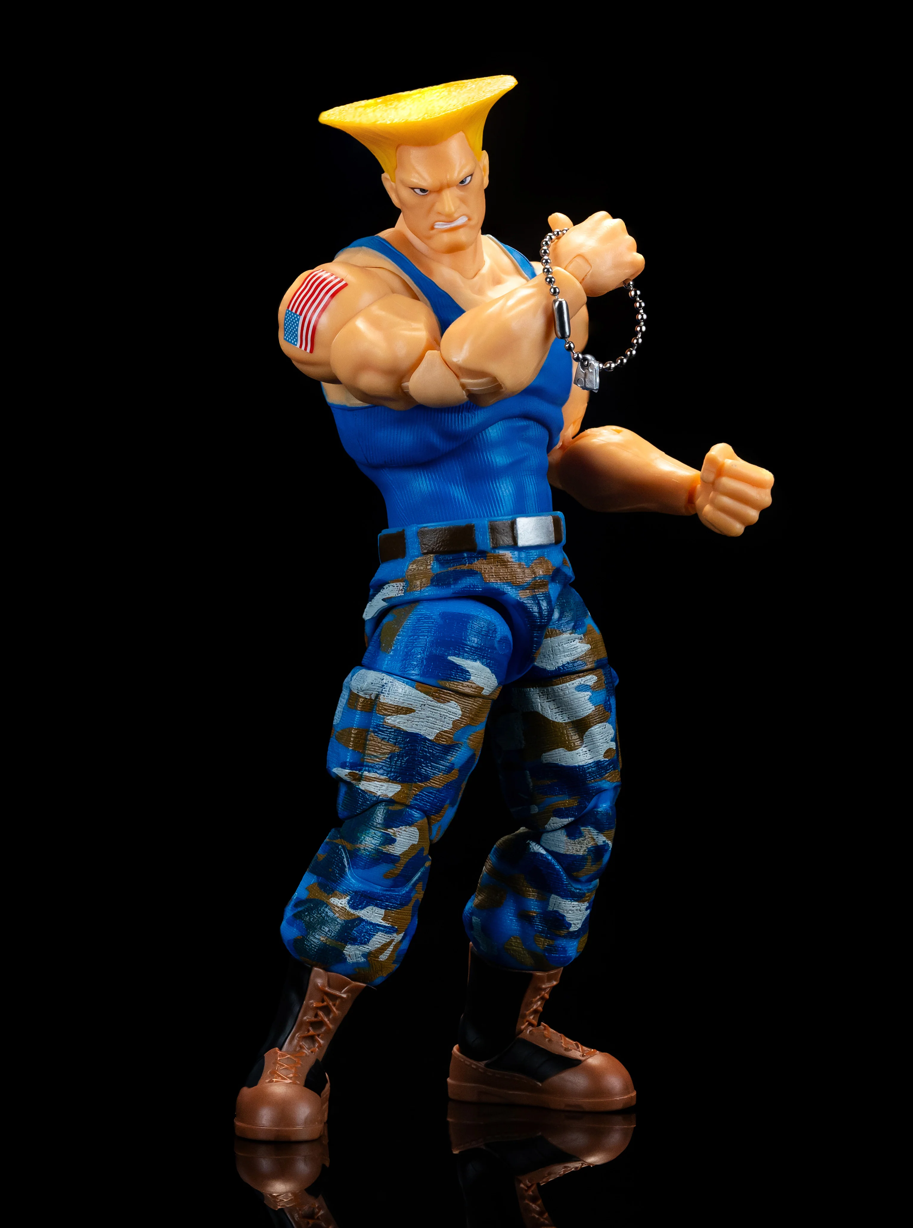 Street Fighter II - Guile (Player 2) 6 Inch Figure - Image 4