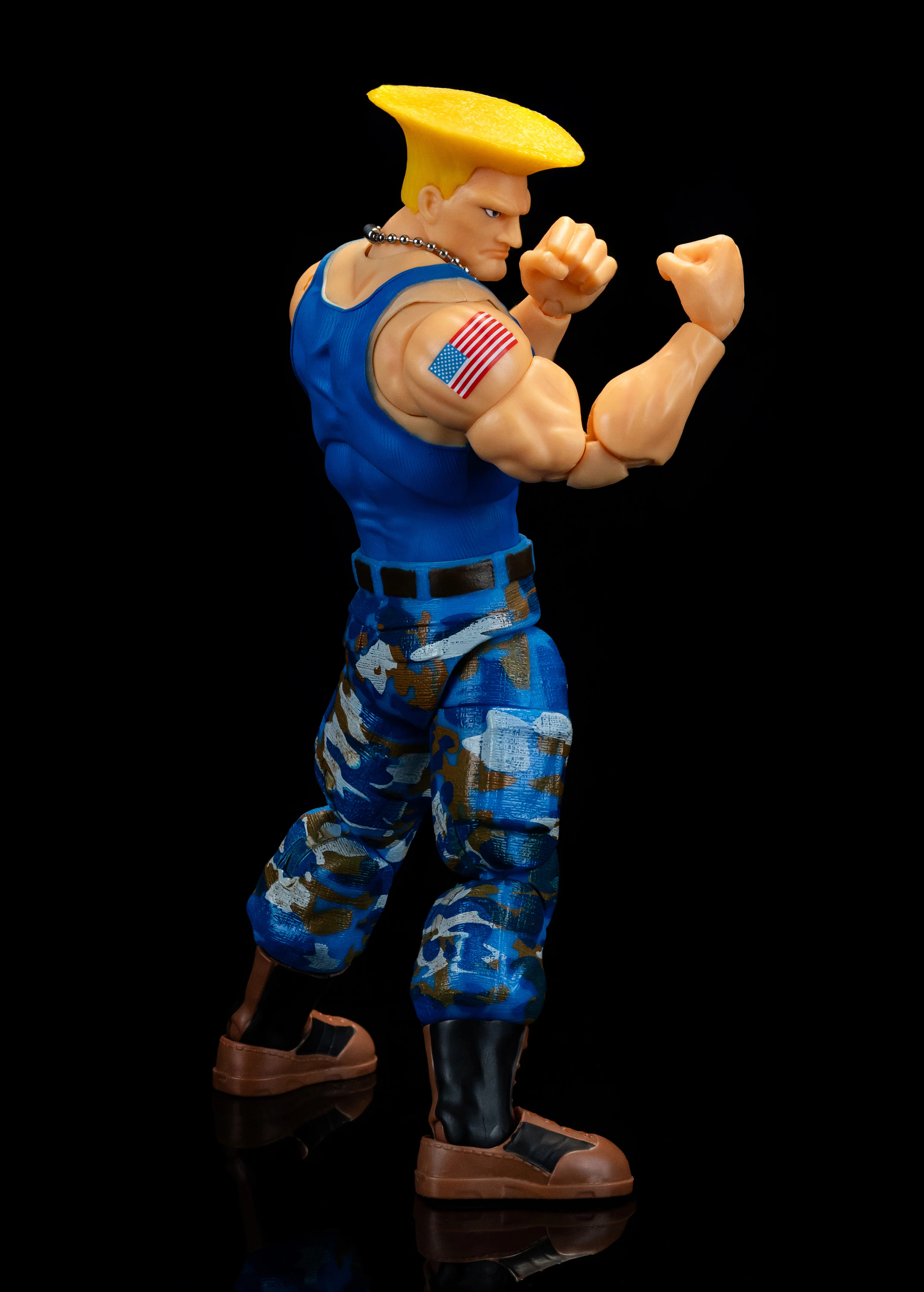 Street Fighter II - Guile (Player 2) 6 Inch Figure - Image 7