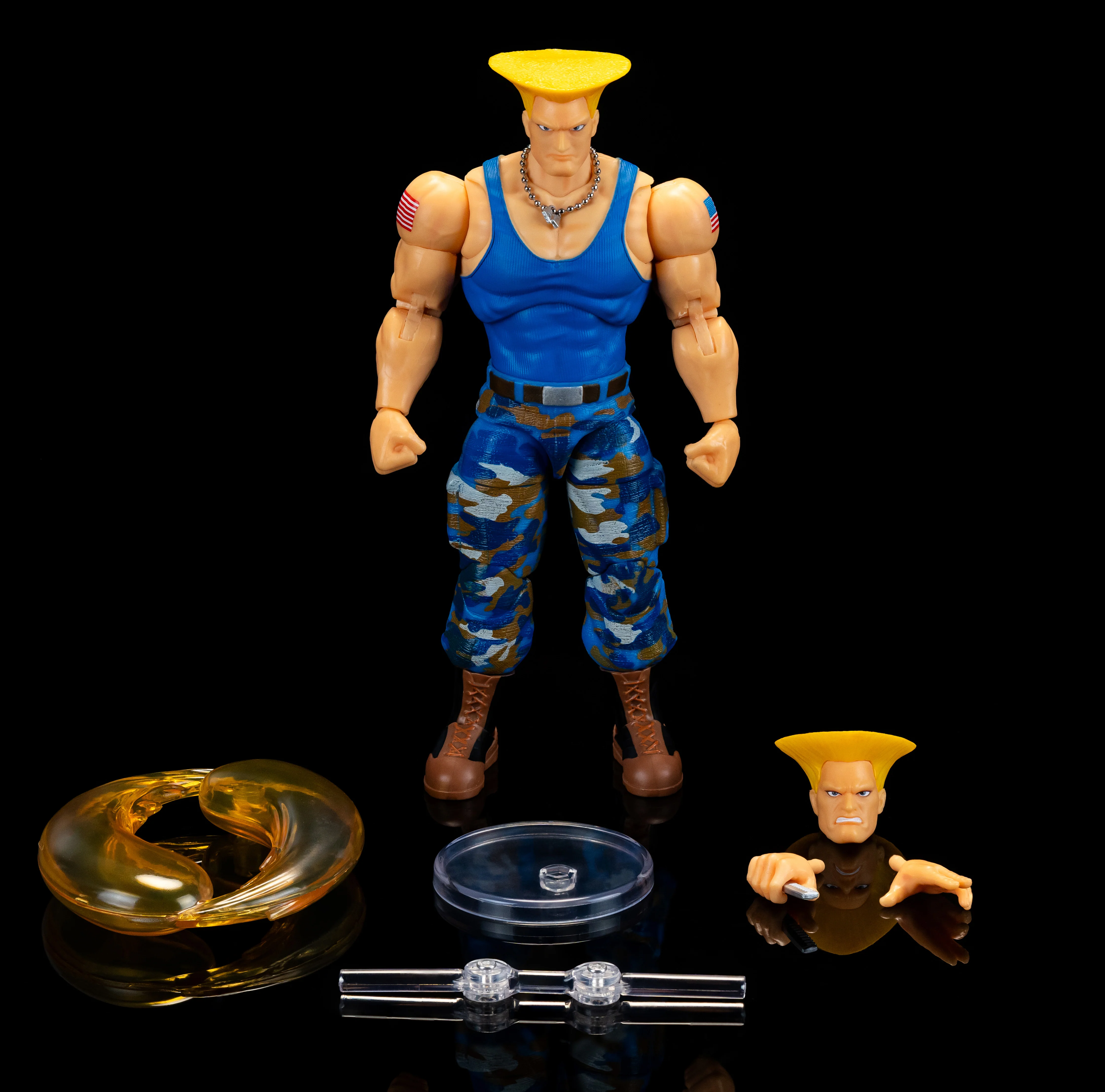 Street Fighter II - Guile (Player 2) 6 Inch Figure - Image 8