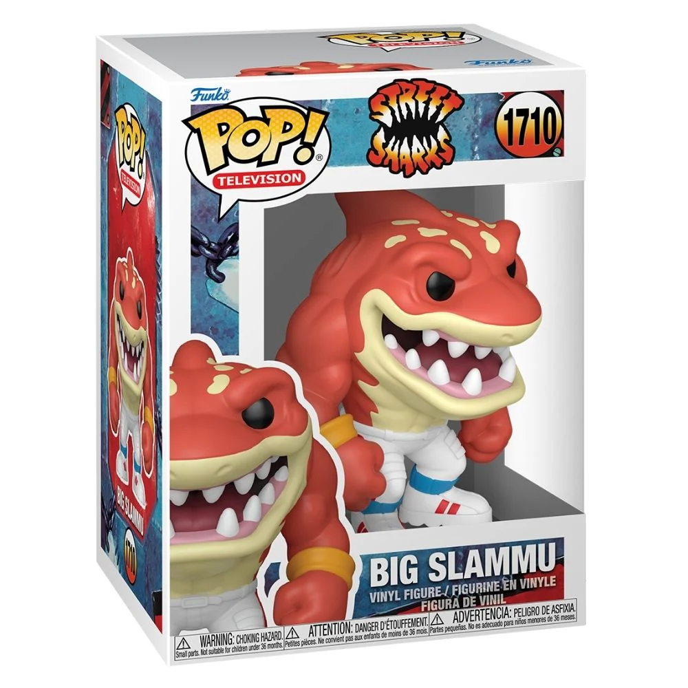 Street Sharks - Big Slammu Pop! Vinyl - Image 2