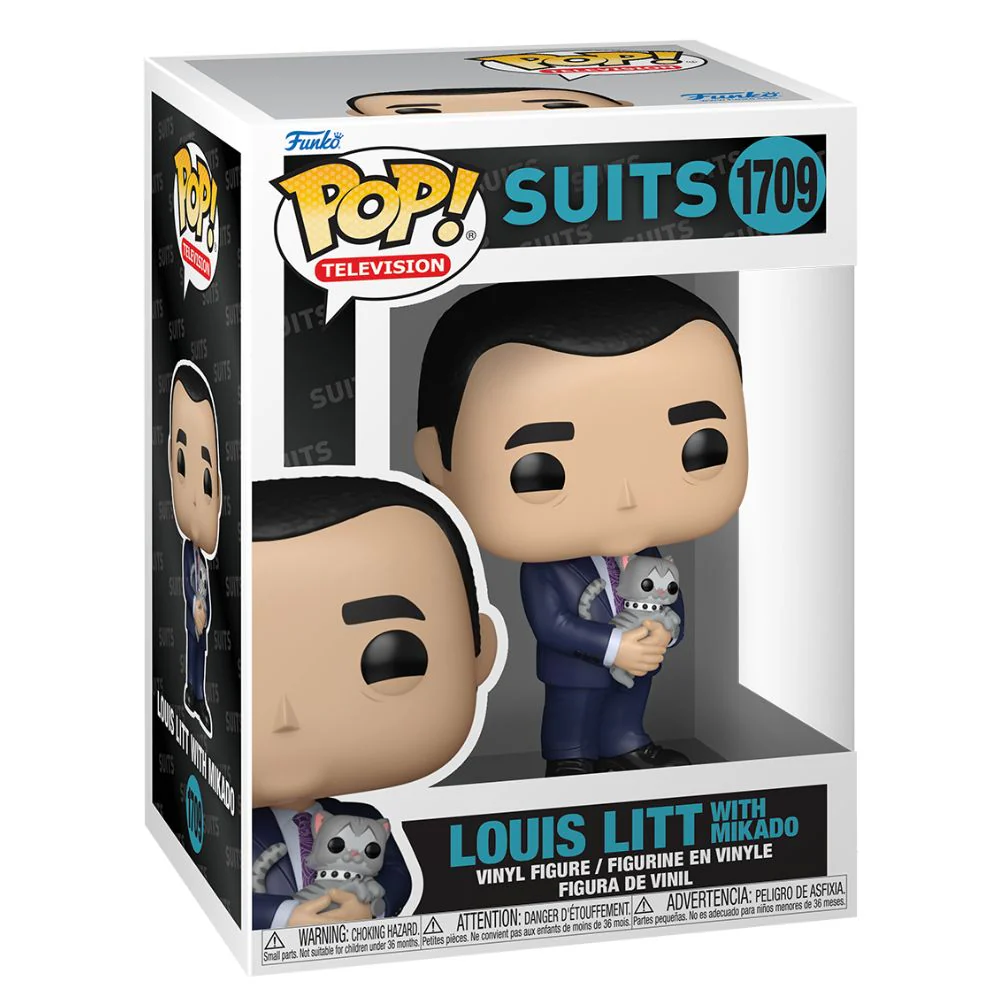 Suits - Louis Litt with Mikado Pop! Vinyl - Image 2