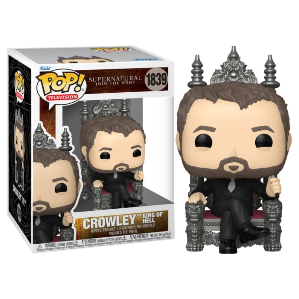 Supernatural - Crowley King of Hell Pop! Premium - Image 3