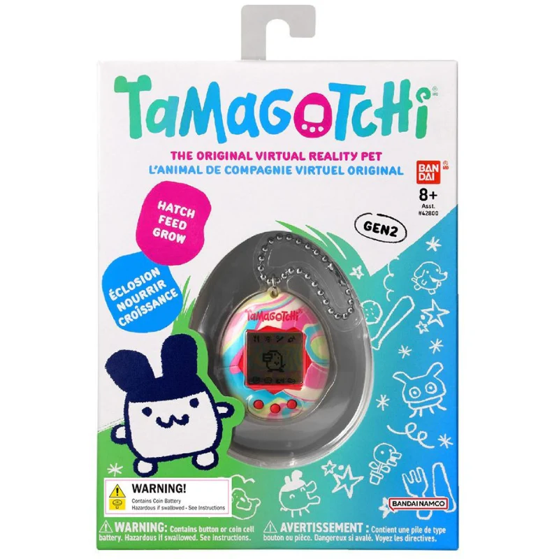 Tamagotchi -Original - Pastel Marble ( Repeat )