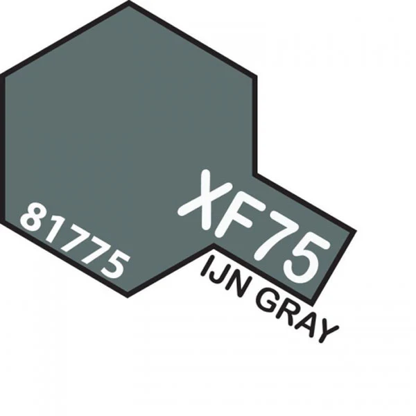 Tamiya Acrylic Mini Xf-75 Ijn Gray (Kure Arsenal)