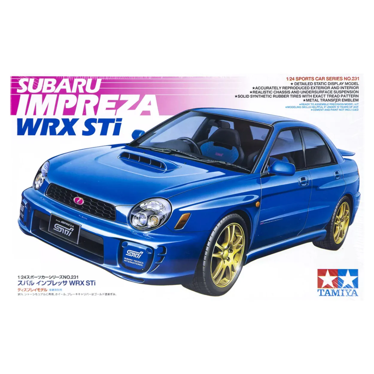 Tamiya Subaru Impreza WRX STI Model Kit - Image 4