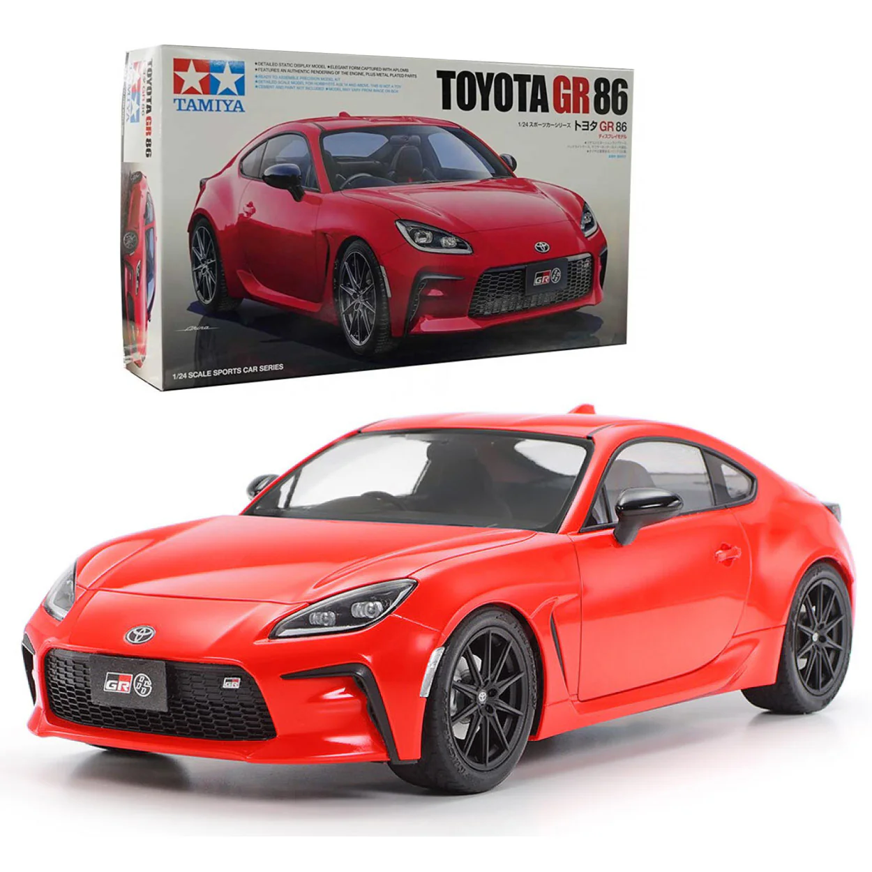 Tamiya Toyota GR 1986 1:24 Model Kit - Image 3