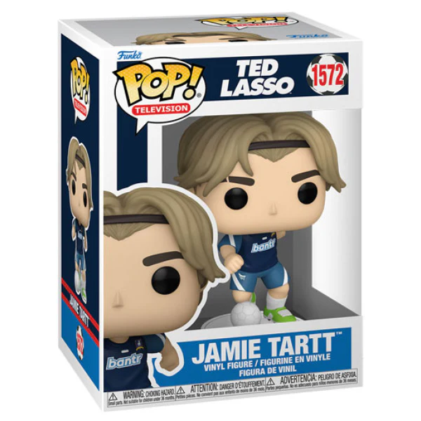 Ted Lasso - Jamie Tartt with Soccer Ball Pop! Vinyl - Image 2