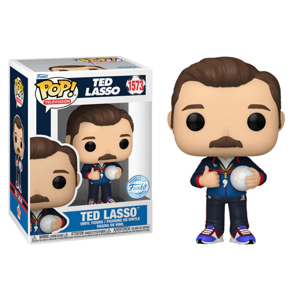 Ted Lasso - Ted Lasso with Soccer Ball US Exclusive Pop! Vinyl - Image 3