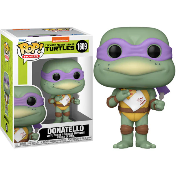 Teenage Mutant Ninja Turtles (1990) - Donatello with Pizza Pop! Vinyl - Image 3