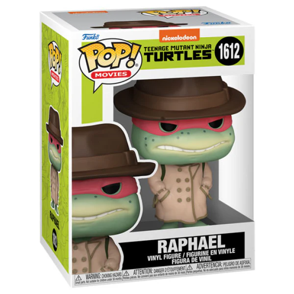 Teenage Mutant Ninja Turtles (1990) - Raphael in Coat Pop! Vinyl - Image 2