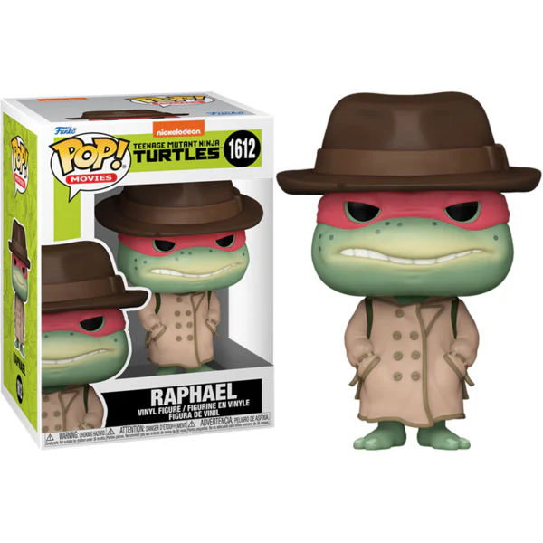 Teenage Mutant Ninja Turtles (1990) - Raphael in Coat Pop! Vinyl - Image 3