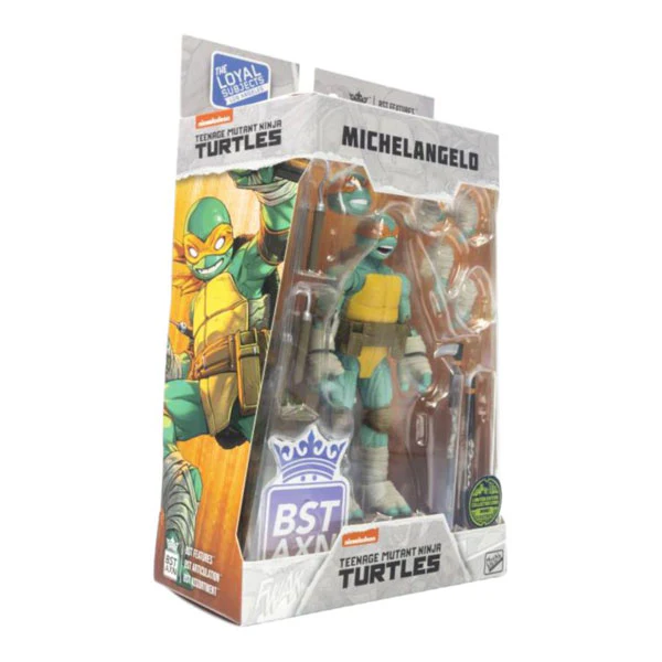 Teenage Mutant Ninja Turtles (comics) - Michelangelo Comic Heroes 5 Inch BST AXN Figure - Image 4
