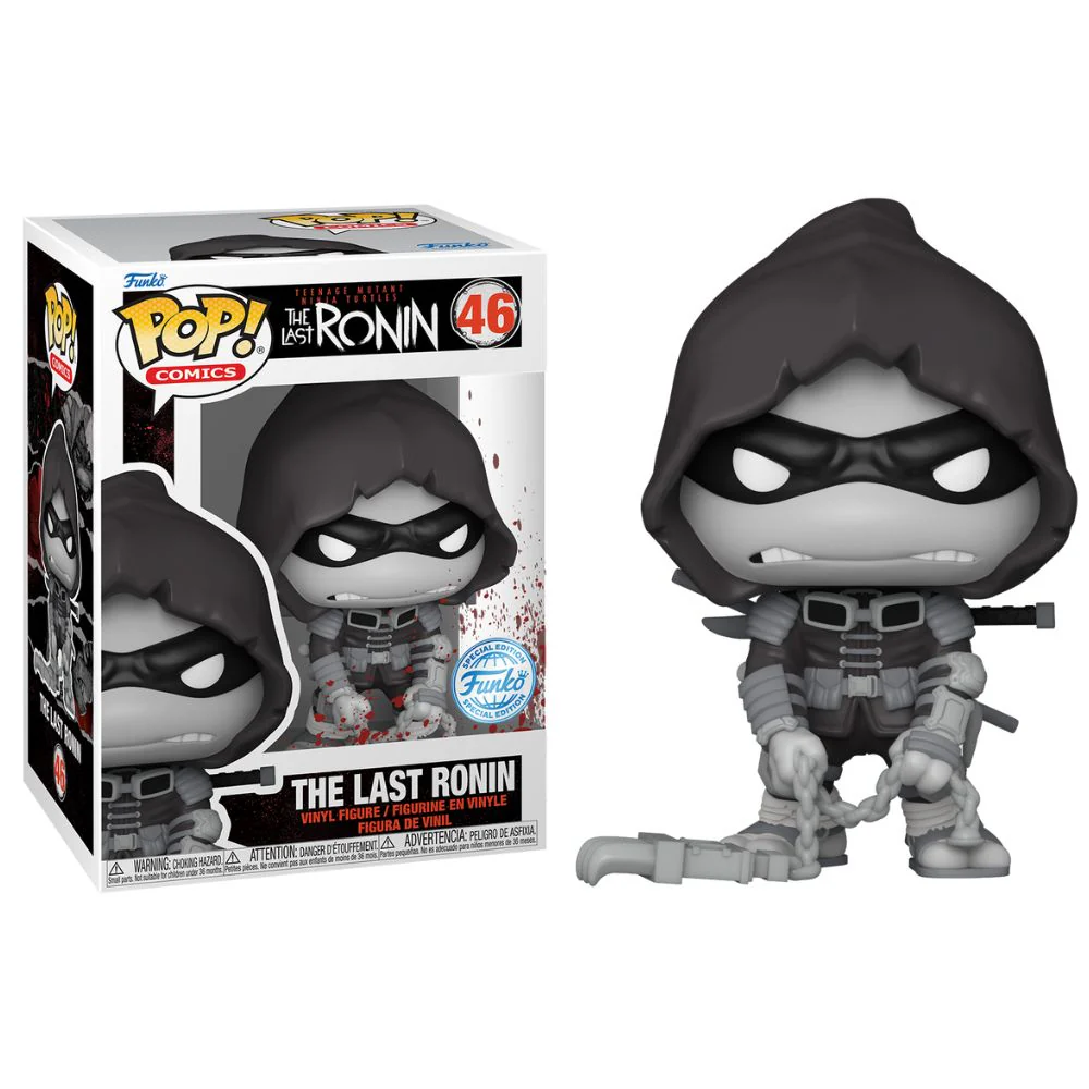 Teenage Mutant Ninja Turtles: Last Ronin - The Last Ronin Black & White US Exclusive Pop! Vinyl - Image 3