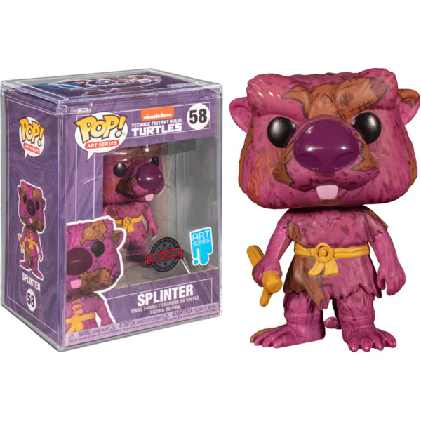 Teenage Mutant Ninja Turtles - Splinter (Artist Series) US Exclusive Pop! Vinyl - Image 3