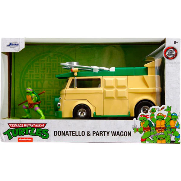 Teenage Mutant Ninja Turtles (1987) - Donatello & Party Wagon 1:24 Scale Hollywood Ride - Image 2
