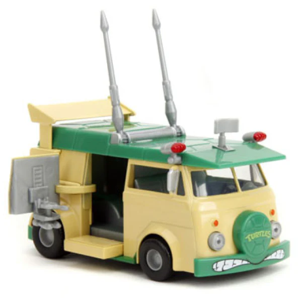 Teenage Mutant Ninja Turtles - Volkswagen Party Bus 1:32 Scale Diecast Vehicle - Image 2
