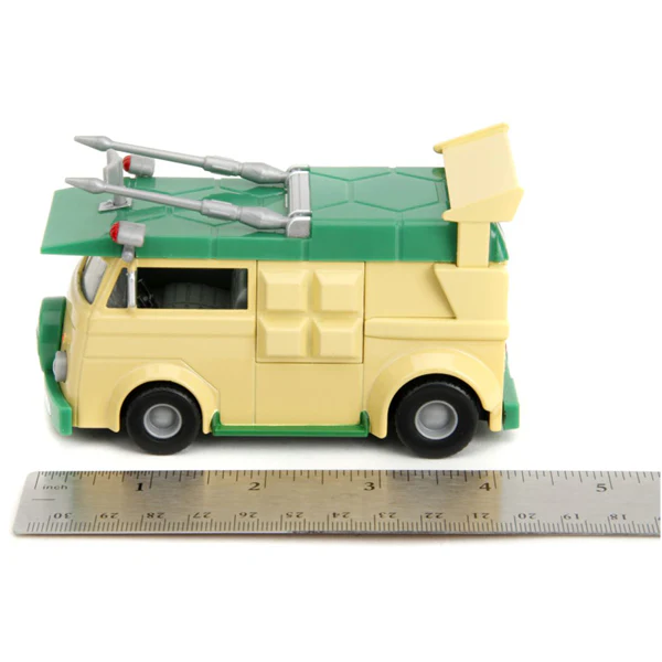 Teenage Mutant Ninja Turtles - Volkswagen Party Bus 1:32 Scale Diecast Vehicle - Image 7
