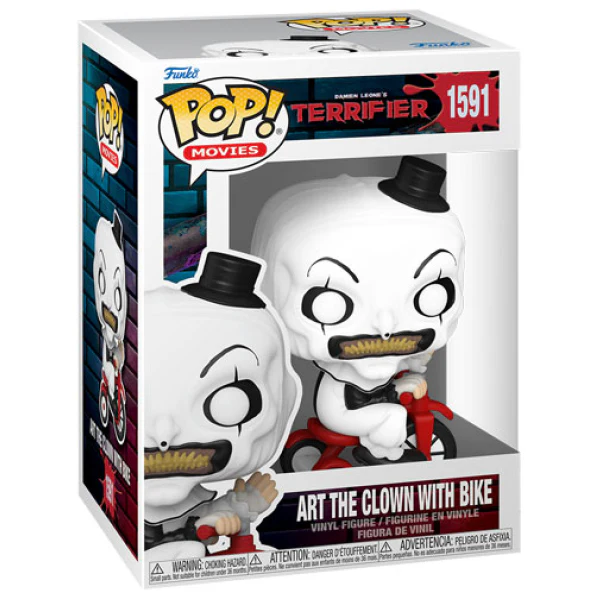 Terrifier - Art the Clown with Bike Pop! Vinyl - Image 2