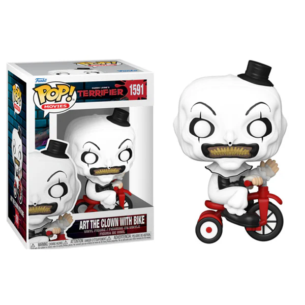 Terrifier - Art the Clown with Bike Pop! Vinyl - Image 3