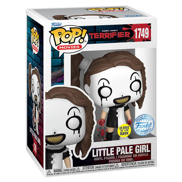 Terrifier - Little Pale Girl (Glow) US Exclusive Pop! Vinyl - Image 3