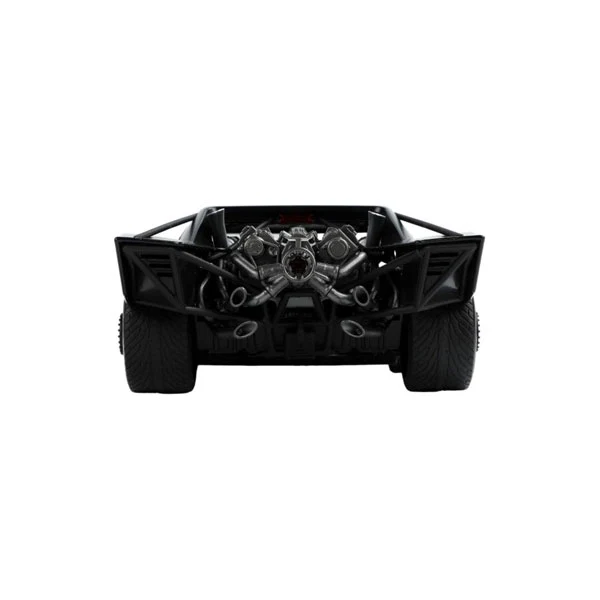 The Batman - Batmobile with Batman 1:18 Scale Hollywood Ride with Light - Image 6