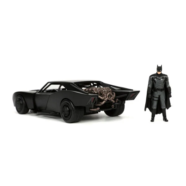 The Batman (2022) - Batman with Batmobile 1:24 Scale Hollywood Ride - Image 2