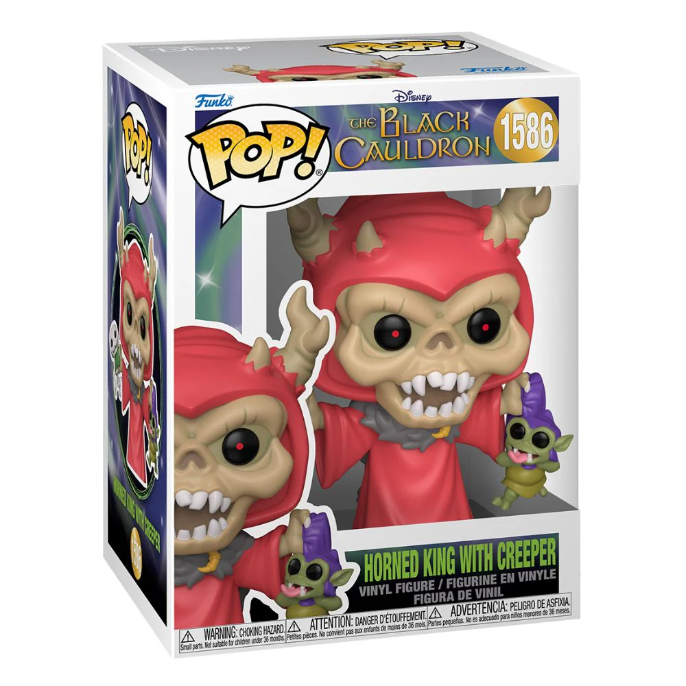 The Black Cauldron - Horned King with Creeper Pop! Vinyl - Image 2