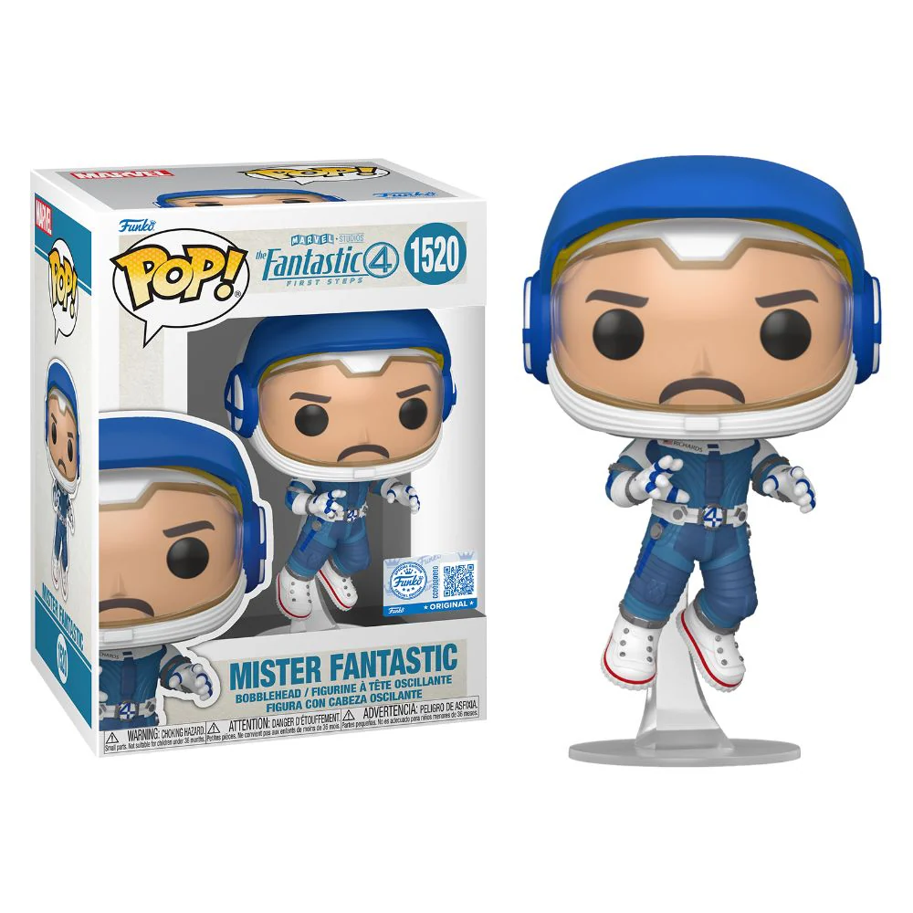 The Fantastic Four: First Steps (2025) - Mister Fantastic in Space Suit US Exclusive Pop! Vinyl - Image 3