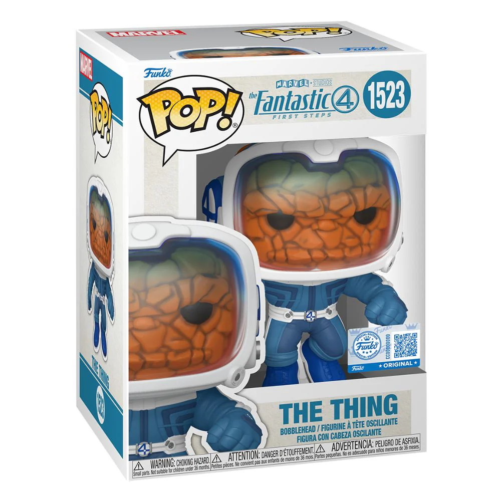 The Fantastic Four: First Steps (2025) - The Thing in Space Suit US Exclusive Pop! Vinyl - Image 2