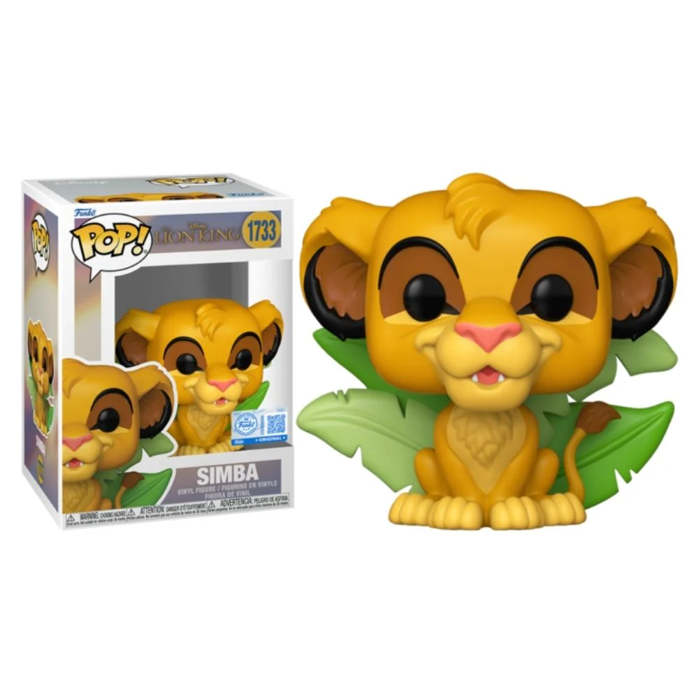 The Lion King - Simba with Leaves Pop! Vinyl - Image 3